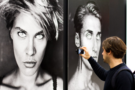 Wahnsinns Portraits auf dem Leica-Stand